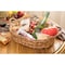 Vintiquewise Seagrass Fruit Bread Basket Tray with Handles, Large QI003546.L - alternate 3